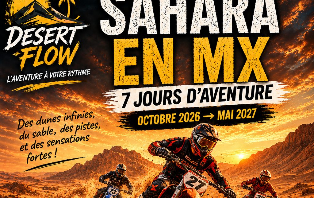Moto-cross désert