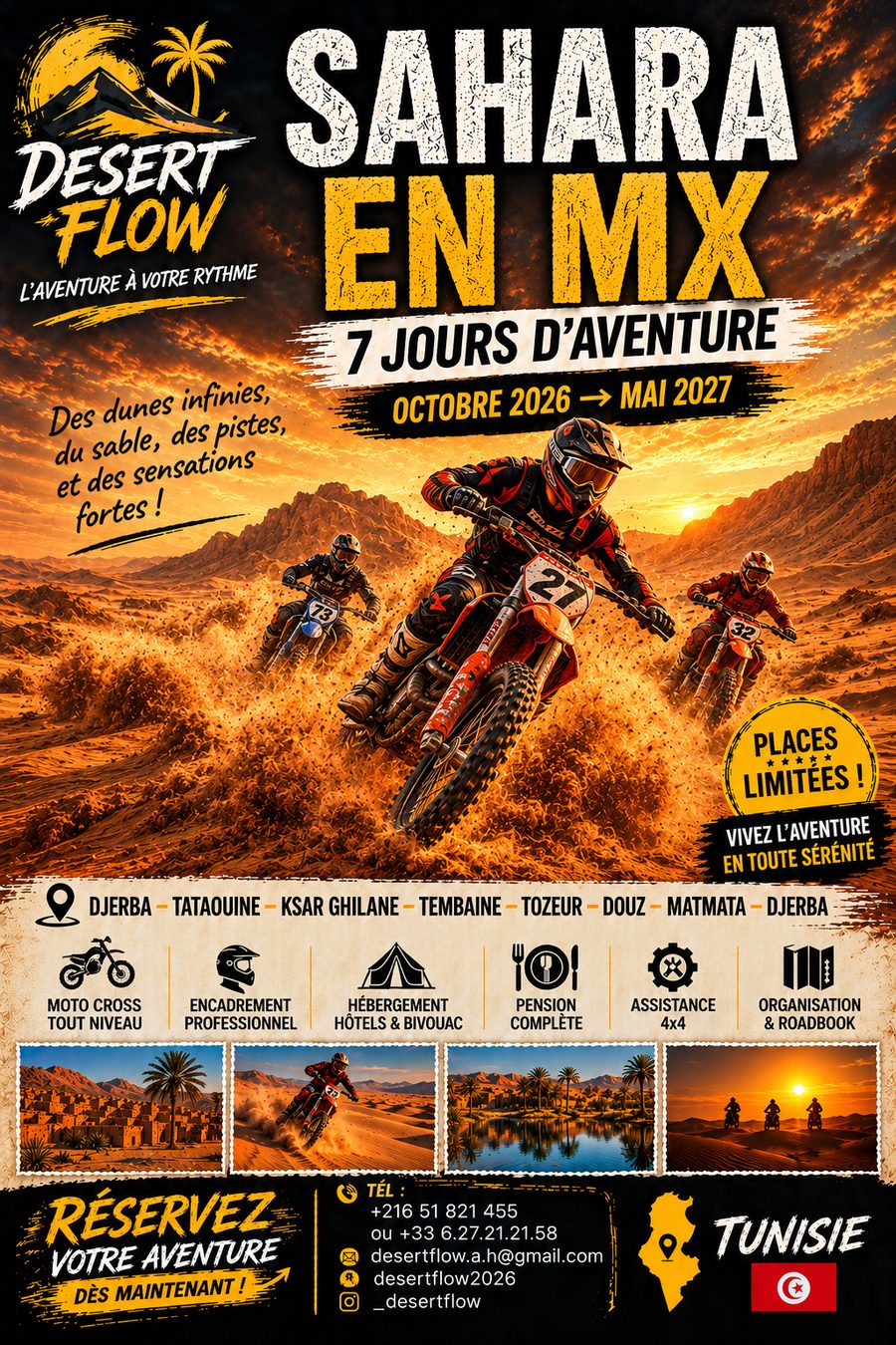 Affiche Sahara en MX