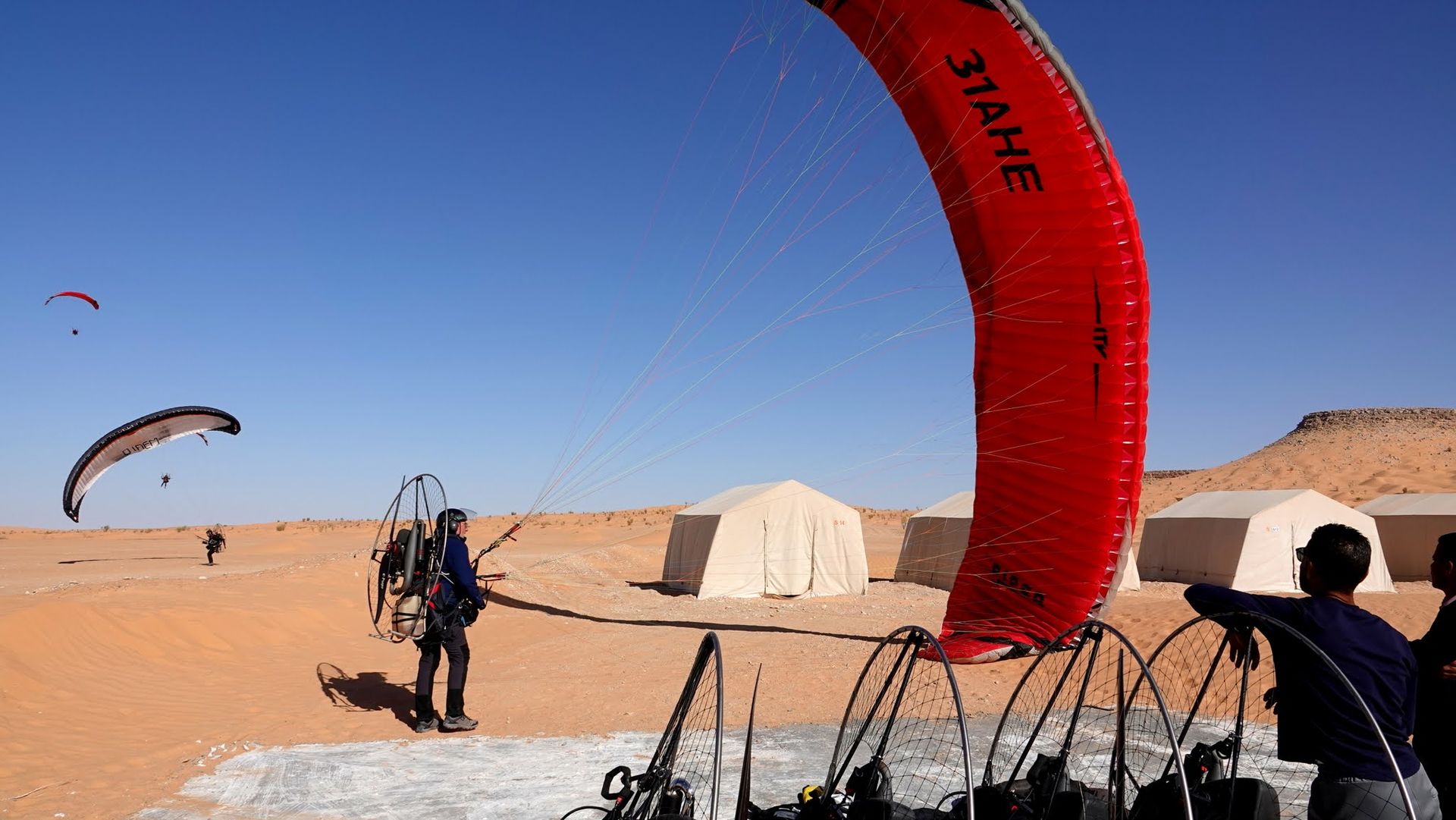 Paramoteur Sahara DesertFlow