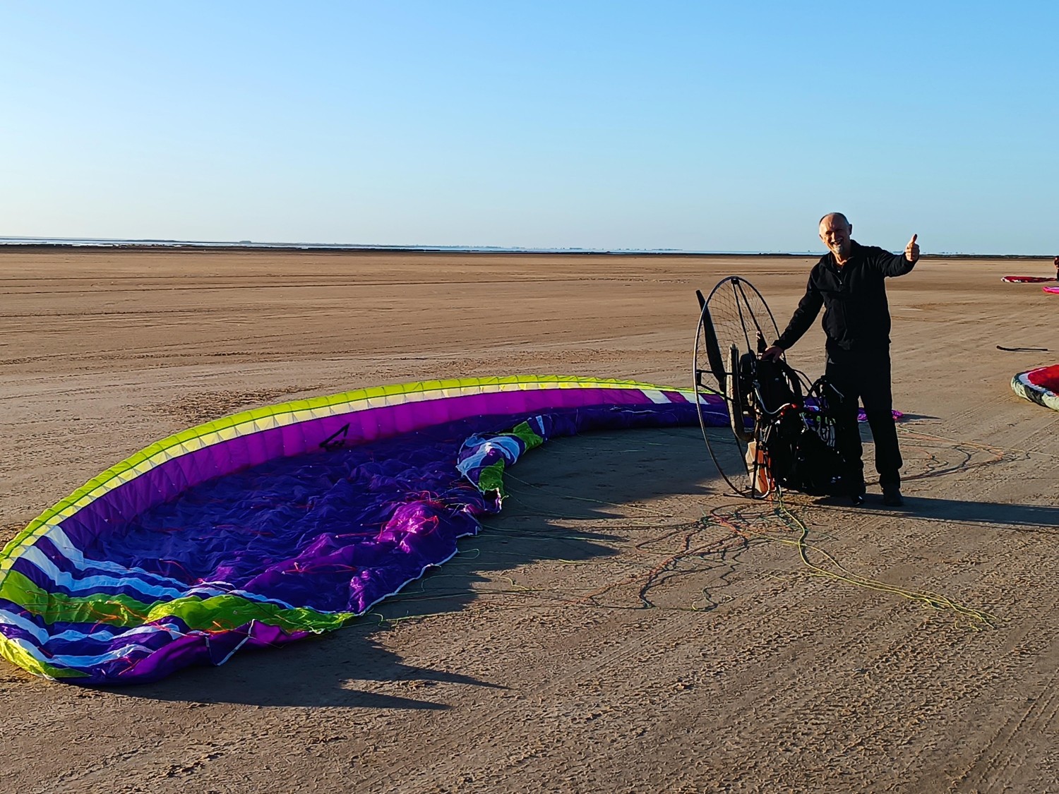 Paramoteur Sahara DesertFlow
